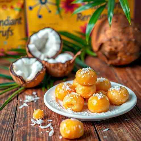 Grenadian Coconut Drops - Easy Caribbean Sweet Treat